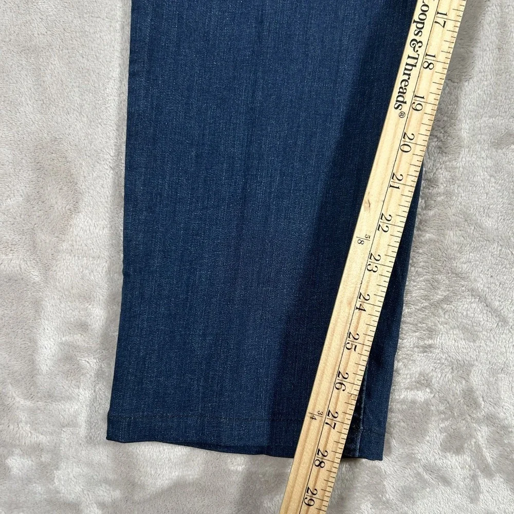 Mugsy Studio Blues Jeans Mens 36x28 Blue Dark Wash Stretch Flex Fit 5 Pocket EUC